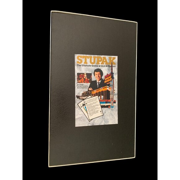 AUTOGRAPHED w PIC Bob Stupak's Las Vegas World Board Game Gazette Newspaper WSOP - Picture 7 of 14